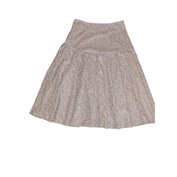 1940s Retro Vintage 2 Piece Outfit Puff Sleeves Skirt Cottagecore Prairie - Picture 4 of 9